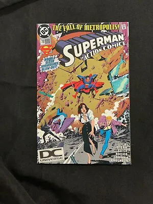 Buy Superman Action Comics #700 Premium Edition DC Universe Logo Metropolis High Grd • 40.15£