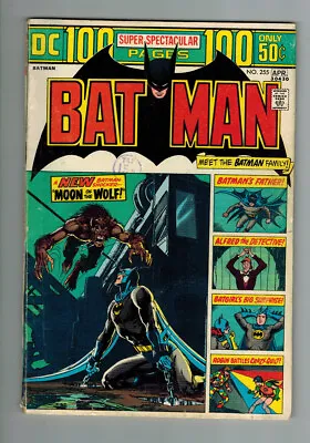 Buy Batman (1940) # 255 (4.0-VG) (986810) 1974 • 27£
