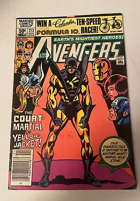 Buy Avengers # 213 - Hank Pym (Yellowjacket) Assaults Janet (Wasp) • 4.70£