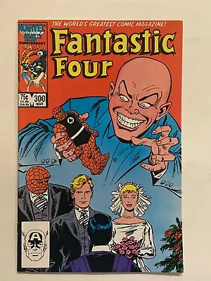 Buy Fantastic Four # 300    1987    Wedding Of Johnny Storm    NM-  9.2 • 2.57£