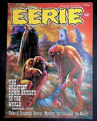 Buy Eerie Vol.1 #1 Gold Star Publications UK Edition VF- • 119.99£