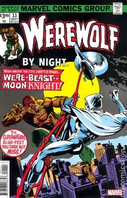 Buy Werewolf By Night Facsimile Edition #33 NM 2023 Stock Image • 3.12£