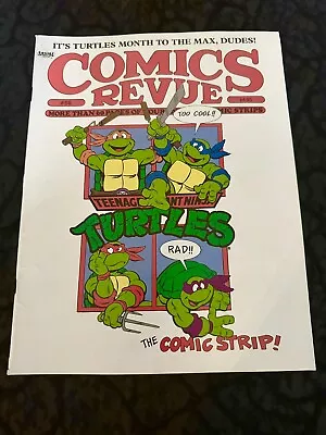 Buy *vintage (1990) Comics Revue# 58 Early Teen Age Mutant Ninja Turtles-one Owner* • 19.77£