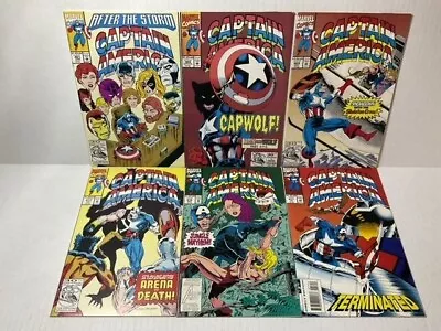 Buy Captain America Comic Books (Lot Of 6: Issue #401, 405, 409, 411, 415 & 417) • 24.13£