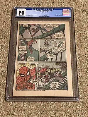 Buy Amazing Spider-Man 121 CGC PG OW Pages (“Death” Gwen Stacy)-Iconic Green Goblin • 97.22£