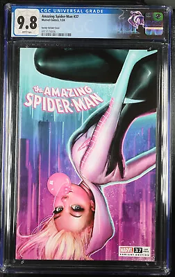 Buy Amazing Spider-Man #37 NathanSzerdy Spider-Gwen Trade Variant CGC 9.8 • 48.04£