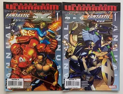 Buy March On Ultimatum 2 X Annuals (Marvel 2008) VF +/- Condition. • 4.95£