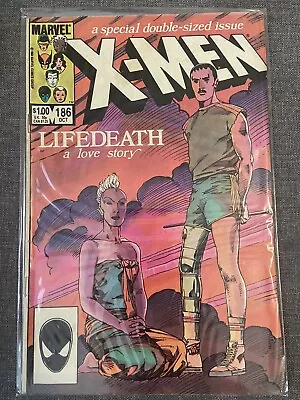 Buy Uncanny X-men 186, Double Sized Issue. Lifedeath Part 1 • 1.99£