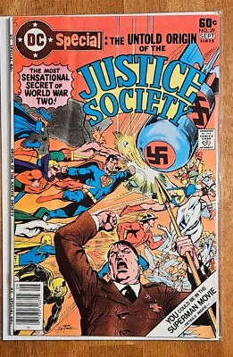 Buy Dc Special #29: The Untold Origin Of The Justice Society 1977 Nice Copy • 13.65£