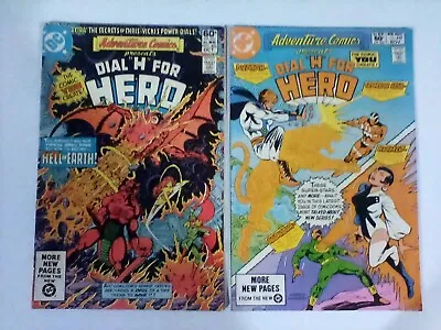Buy Adventure Comics #486 & #487 - George Perez Cover & Marv Wolfman Scripts (1981!) • 4.49£