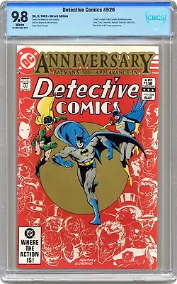 Buy Detective Comics #526 CBCS 9.8 1983 19-2A91623-052 • 142.83£