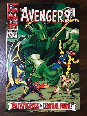 Buy The Avengers #45 Marvel Comics Silver Age 1967 - Stan Lee • 15.80£