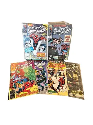 Buy MARVEL COMIC BOOKS SPECTACULAR SPIDER-MAN Vintage 80s 90s Era Spiderman MCU Fun • 26.87£