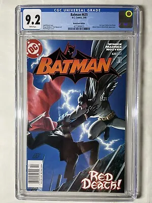 Buy Batman #635 CGC 9.2 (DC Comics 2005) 1st App Of Jason Todd As Red Hood NEWSSTAND • 281.49£