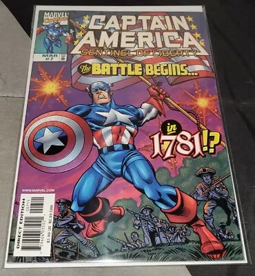 Buy Captain America: Sentinel Of Liberty #7 (1999, Marvel) • 1.59£
