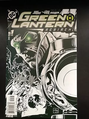 Buy Green Lantern Rebirth #1 B&W Variant 2004 Signed By Geoff Johns • 20£