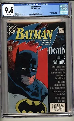 Buy Batman 426, 427, 428, 429 - Death In The Family Set - CGC 9.4 - CGC 9.8 • 401.57£