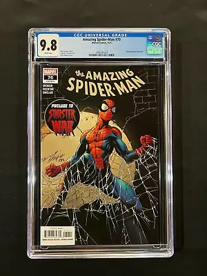 Buy Amazing Spider-Man #70 CGC 9.8 (2021) - Amazing Spider-Man #871 • 39.95£