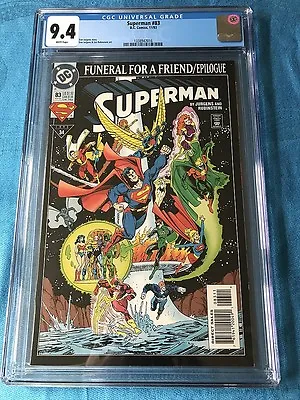 Buy Superman #83 - DC - CGC 9.4 NM • 47.65£