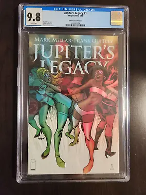 Buy Jupiter's Legacy #1 CGC 9.8Dave Johnson Variant Cover Image Comics 2013 • 38.60£