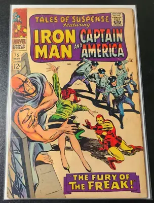 Buy Tales Of Suspense #75 1st Appearance Of Sharon Carter Peggy Cameo 1966 Iron Man • 27.61£