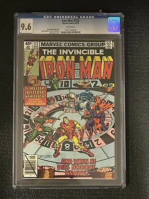 Buy Iron Man #123 CGC 9.6  Marvel Comics  1979  Whiplash Melter Blizzard” • 87.07£