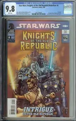 Buy Star Wars: Knights Of The Old Republic Rebellion #0 CGC 9.8 1st App Squint • 78.27£