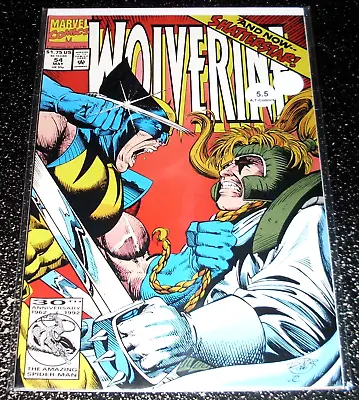 Buy Wolverine 54 (5.5) 1st Print 1992 Marvel Comics - Flat Rate Shipping • 2.37£