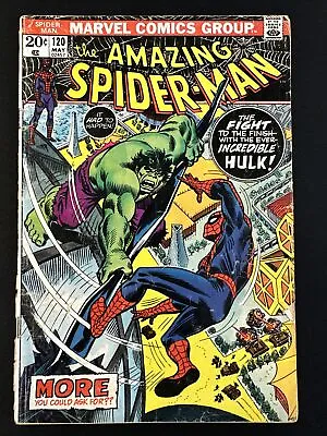 Buy The Amazing Spider-Man #120 Marvel Comics 1st Print Bronze Age 1973 Fair / Good • 27.66£
