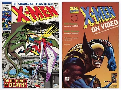 Buy Uncanny X-Men #61 (NM 9.4) JC Penney Variant 1969 Reprint Sauron Neal Adams 1993 • 22.78£