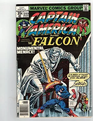 Buy CAPTAIN AMERICA & THE FALCON #222 Marvel Comics 1978 VF/NM • 7.12£