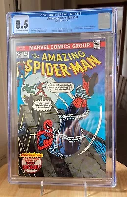Buy Amazing Spider-Man #148 CGC 8.5 Jackal Gwen Stacy Clone Tarantula OW/W Pages • 106.63£