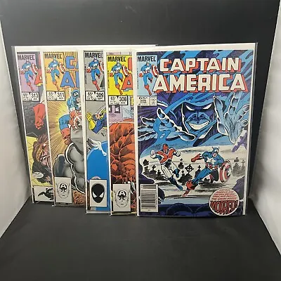 Buy Captain America Lot Of 5 #’s 306 308 309 312 & 313 Marvel Comics. (B2)(6) • 14.47£