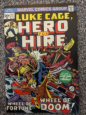 Buy Luke Cage Hero For Hire 11. Marvel 1973. Featuring Señor Suerte • 9.98£