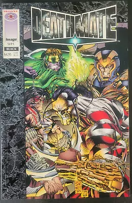 Buy Deathmate Black 1993 Image Valiant Comics 1st Appearance Gen 13! Jim Lee! • 4.74£