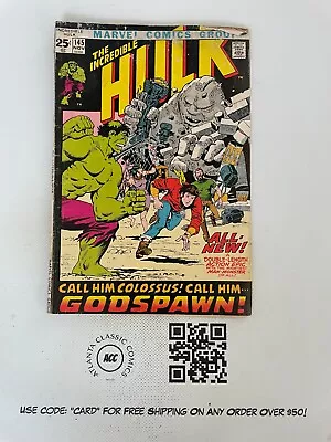 Buy Incredible Hulk # 145 VG- Marvel Comic Book Iron Man X-Men Avengers 1 J225 • 11.19£