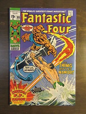 Buy Fantastic Four  #103 Comic – Namor - 1970 • 52.26£