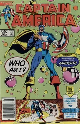 Buy Captain America #307N VG 1985 Stock Image Low Grade • 7.35£