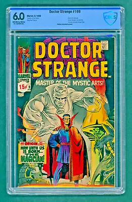 Buy Doctor Strange #169 - 1st In Own Series, CBCS 6.0 Off White/W (Marvel, 1968) • 205.21£
