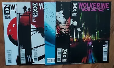 Buy Wolverine Max 1 2 3 4 5 6 Marvel Comics • 15£