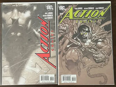Buy Action Comics #844 855 BOTH NM 9.4 RICHARD DONNER DC COMICS 2007 • 8.02£