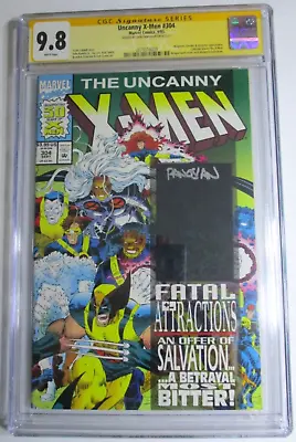 Buy Cgc Uncanny X-men #304 Hologram Signed Dan Panpanosian Graded Mint 9.8 Stan Lee • 115.18£