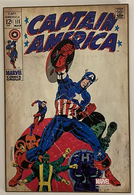 Buy Captain America Comic Cover #111 Wall Art Print Marvel Comics 2012 Marvel & Subs • 18.94£