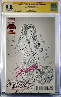 Buy Amazing Spider-Man Renew Your Vows #1🔥Sketch Variant🔥CGC SS 9.8 JSC Campbell🔥 • 279.82£