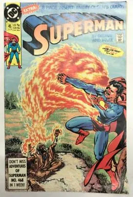 Buy Superman #45 (1987) Vg Dc • 6.95£