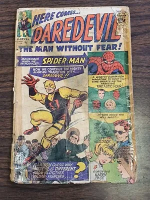 Buy Daredevil #1 Pr (0.5) April 1964 1st Appearance Of Daredevil Marvel Comics <** • 1,149.99£