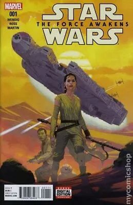 Buy Star Wars The Force Awakens Adaptation 1A Ribic FN 2016 Stock Image • 6.77£
