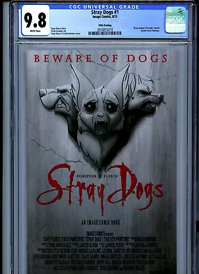Buy Stray Dogs #1 (2021) Image CGC 9.8 White Pages Dracula Movie Poster Homage • 38.45£