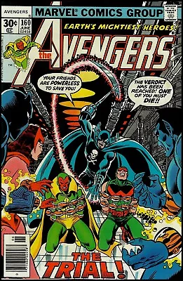 Buy Avengers (1963 Series) #160 FN+ Condition • Marvel Comics • June 1977 • 3.95£