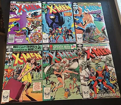Buy 6 Bronze Age Uncanny X-Men 148,149,150,151,152,156, VF To NM Or Better • 27.70£